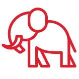 red zoo icon